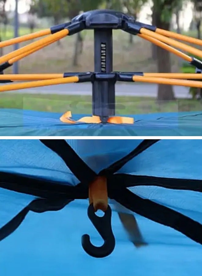 Snooe Pop Up Tent with Double Doors – Lightweight & Waterproof Instant Camping Tent for 3-4 People – Ideal for Garden, Picnic, Hiking – Spacious 200×210×135cm - Image 4