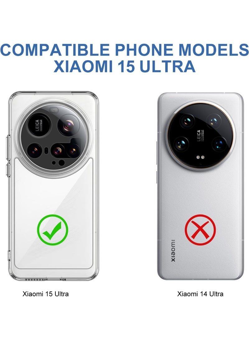 Xiaomi 15 Ultra - TPU + Polycarbonate Technology, Anti-Yellowing, Protective Case, Shockproof Bumper Cover - Image 2