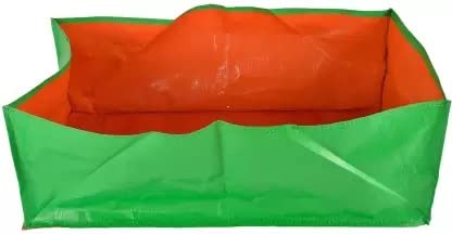 MASHKI Rectangular HDPE Grow Bags 18"x12"x9" Inches for Home Gardening Terrace and Balcony Gardening Pack of 2 - Image 5