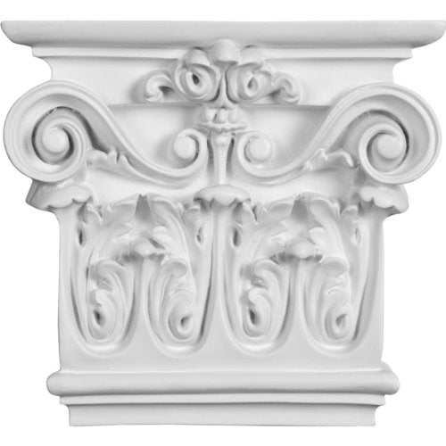 Ekena Millwork 7 1/2"W x 8 5/8"H x 2 1/2"P أرتيس أونلاي كابيتال (يتناسب مع البيلاستر حتى 5 1/4"W x 1/2"D) - Image 1