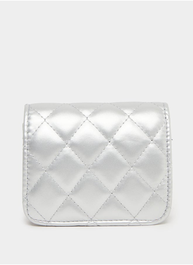 Styli Styli Embellished Crossbody Bag with Chain Strap  - Image 2