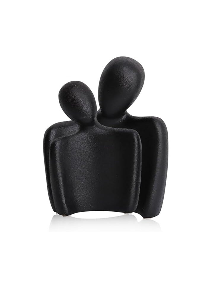 كلور زون بوتري منحوتات لديكور المنزل، تماثيل عصرية للازواج - Image 1