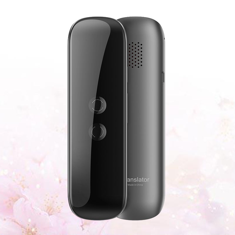 Instant Voice Smart Portable Device Simultaneous Language Voices Machine Black - Image 1