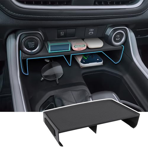 Sinminou Center Console Organizer Compatible with 2023-2025 2026 Toyota Grand Highlander Interior Accessories, Console Organizer Tray for Cell Phone and Vehicle Key - Image 1