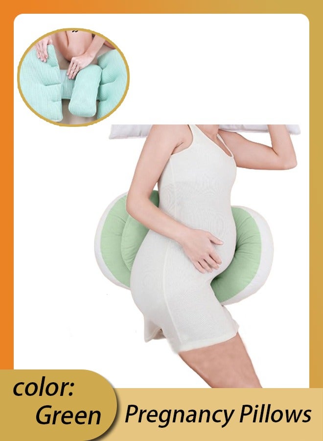 Vinnatsu Maternity Pillow,Pregnancy Pillow for Sleeping,Body Pillow for Pregnant Women Maternity Pillow Wedge,Detachable and Adjustable Double-Sided with Pillow Cover Support for Pregnancy Belly/Back Support - Image 1