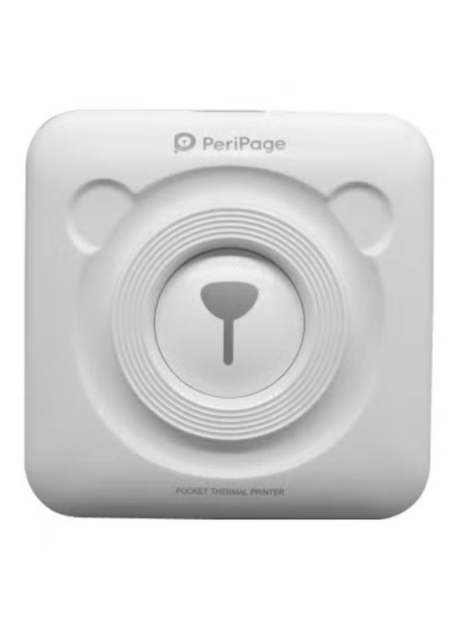 بيري بيدج طابعة صور صغيرة محمولة – طابعة حرارية بلوتوث للجيب متوافقة مع الهواتف الذكية لطباعة الصور والملصقات والتسميات (تدعم اللغة الكورية هانغول) - Image 1