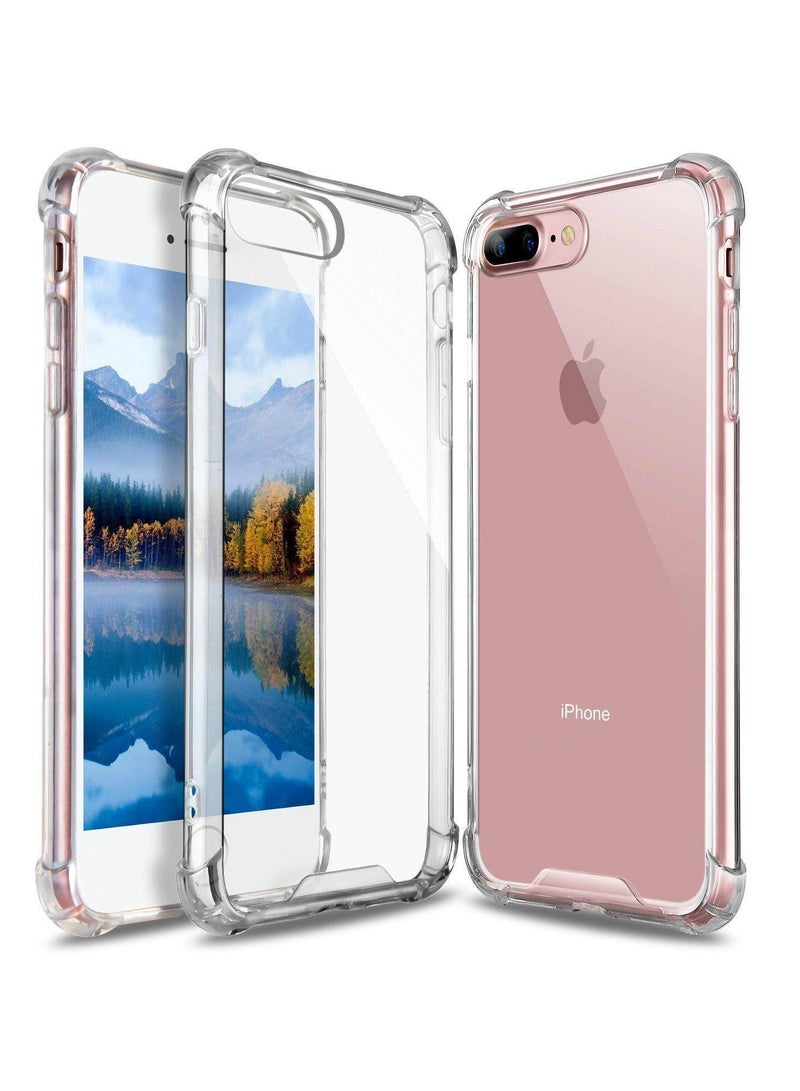 Raxoom Drop Resistant Case Cover For Apple iPhone 7 Clear  - Image 2