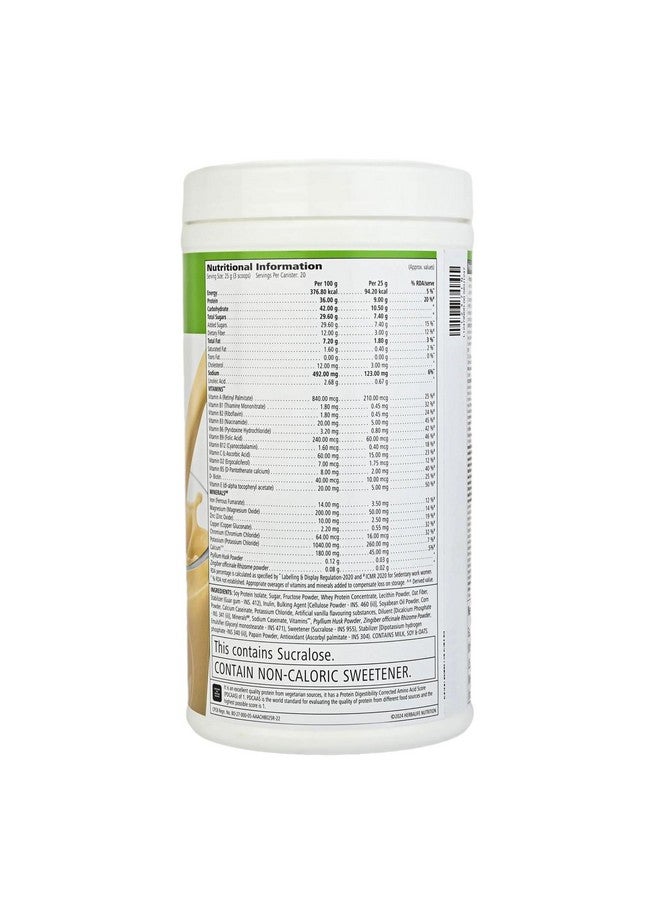 Herbalife Formula 1- Nutritional Shake Mix -Vanilla- 500 Gms - Image 3