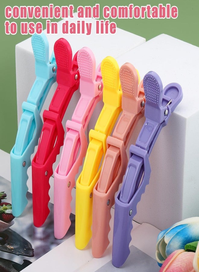 EXTRAPINS 50Pcs Alligator Hair Clips,Professional Hair Styling Clips for Styling Sectioning,Plastic Non Slip Hair Clips for Women with Wide Teeth & Double-Hinged Design(Multicolor) - Image 5
