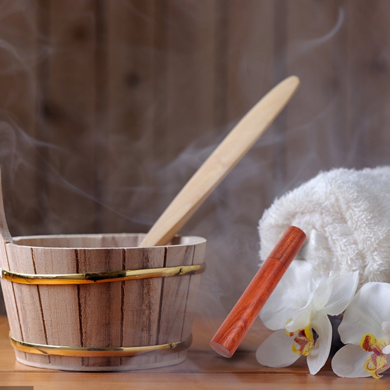 2Pcs Incense Tube Wood Incense Storage Tube for Home Incense Shop - Image 5