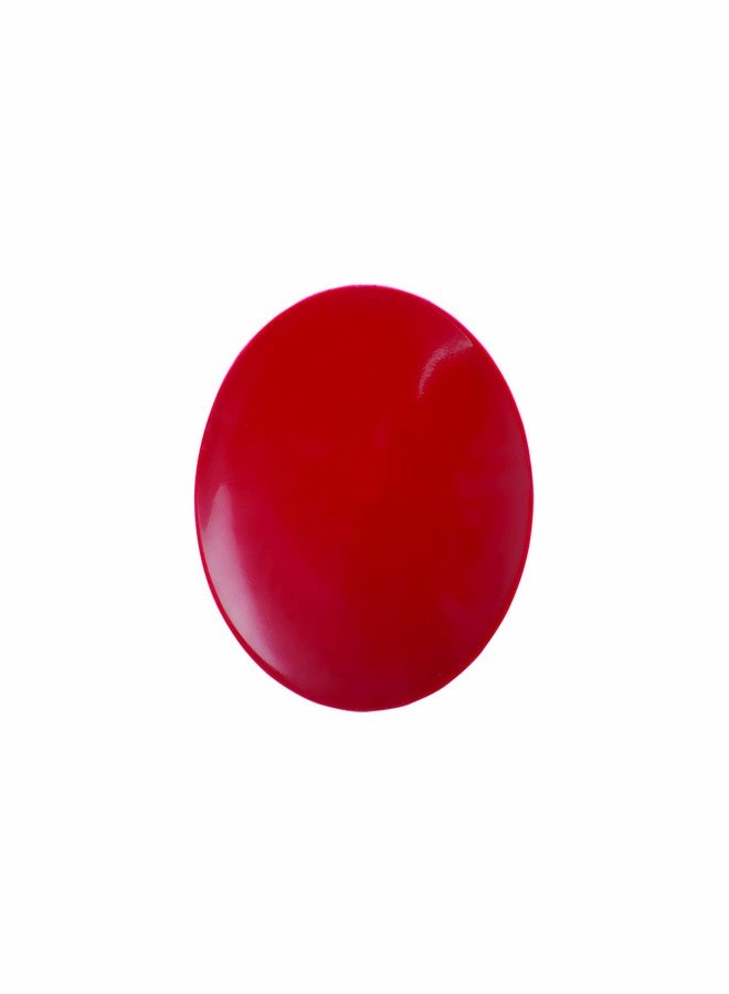 Dycem 50-1595R Non-Slip Circular Pad, 5-1/2" Diameter, Red - Image 1