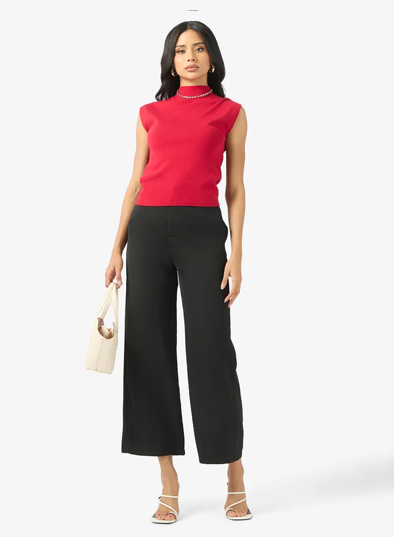 ELLA High Waisted Tailored Trouser