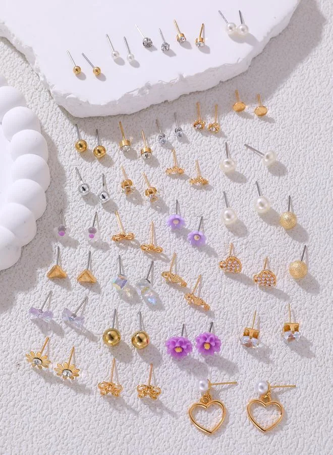 Take Two Set of 30 - Assorted Stud Earrings