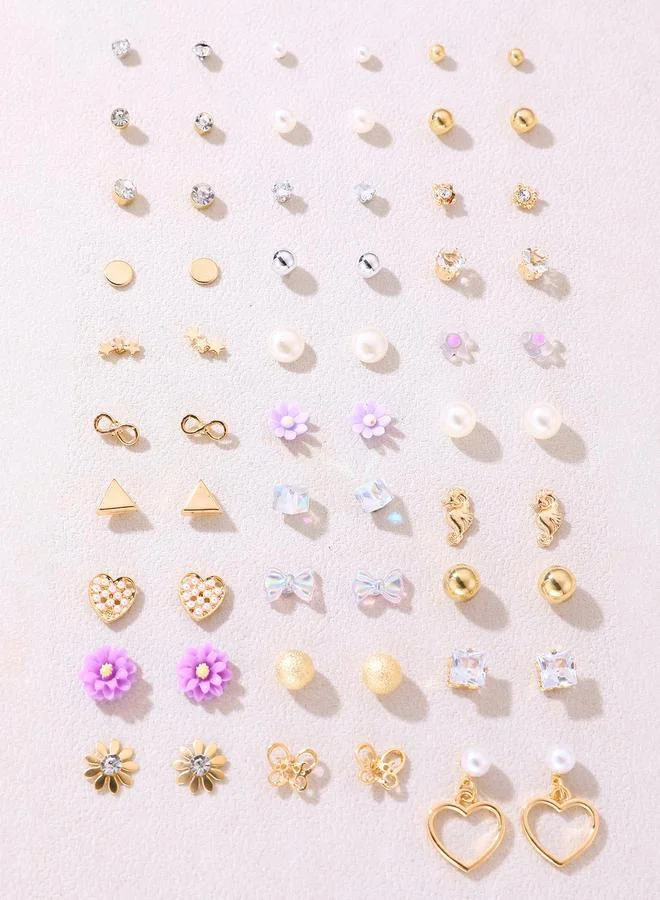 Take Two Set of 30 - Assorted Stud Earrings