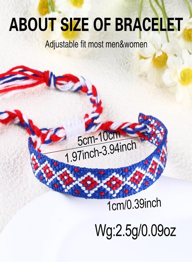 سمر لوف مجموعة من 12 قطعة من أساور الكاحل المضفرة الملونة لأفضل صديقة، للنساء، الفتيات، المراهقات، مناسبة لحفلات الشاطئ على الطراز البوهيمي، طقم أساور صداقة منسوجة - مجموعة أساور كاحل قابلة للتعديل والتمدد (12 قطعة بتصميم لطيف) - Image 4