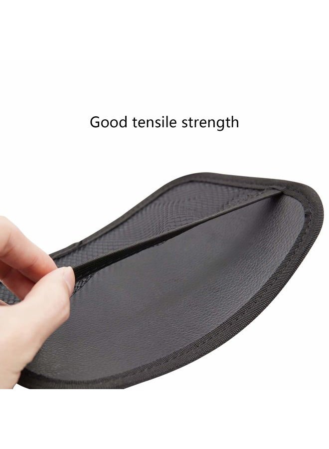 INNOLIFE Car Net Pocket Side Clutter Scattered Storage Phone Holder Strong Paste Organizer 8"x5.75"(3pcs L, 1pcs S) - Image 4