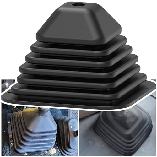 Sporthfish 924-5405 Automatic/Manual Transmission Shift Boot Compatible with Kenworth T & W Series 1999-2010, K04279 Shifter Boot Cover Square - Image 1