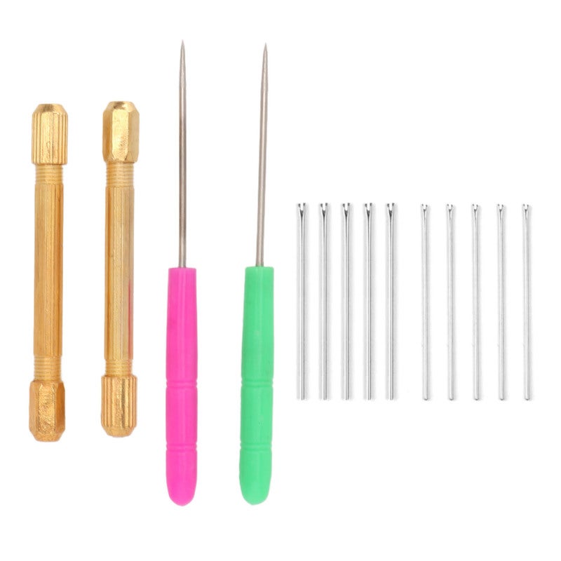 Doll Hair Rooting Tool Metal 10 Needles Sturdy Doll Hair Making Tool for Craft Lovers - Image 1