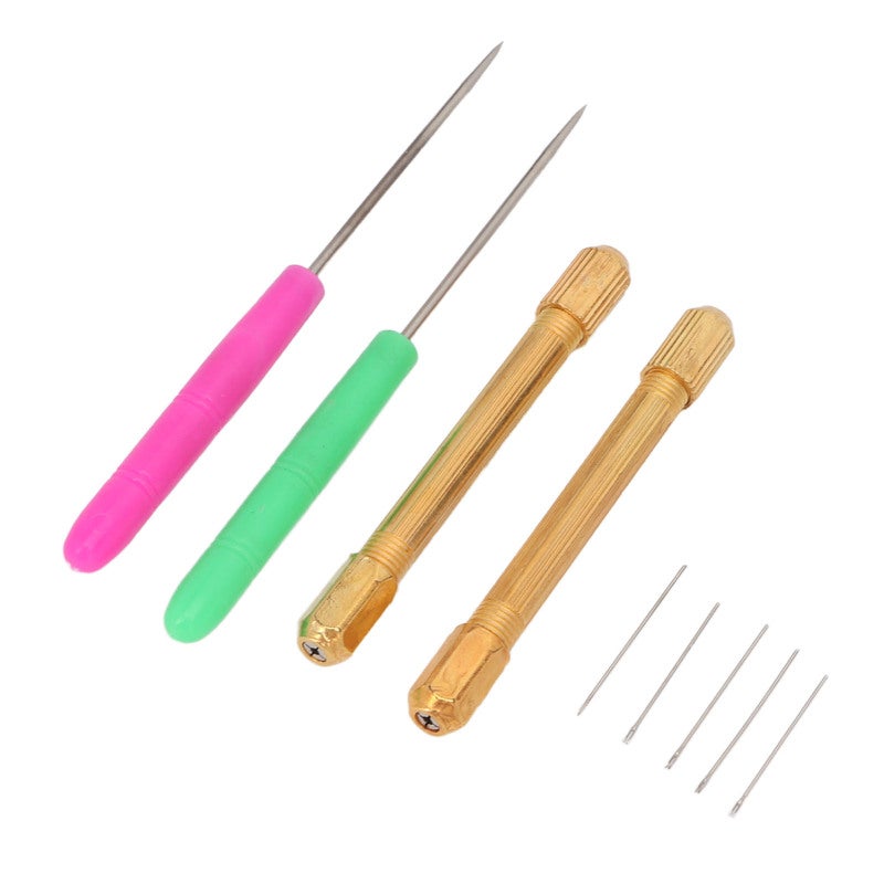 Doll Hair Rooting Tool Metal 10 Needles Sturdy Doll Hair Making Tool for Craft Lovers - Image 4