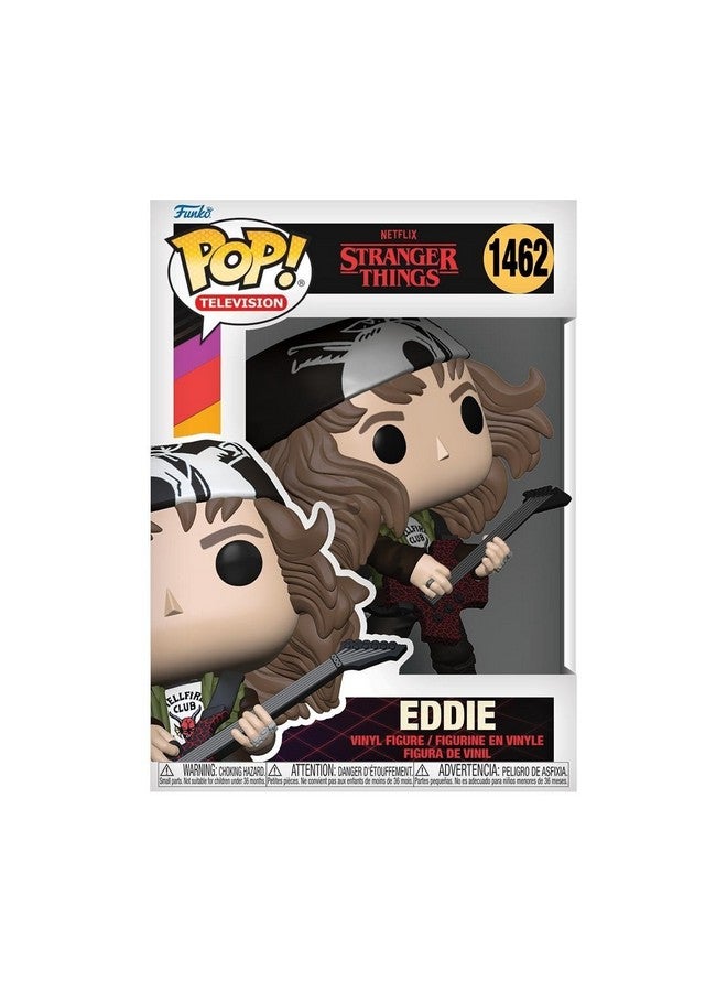 Funko POP! TV: Stranger Things - Hunter Eddie with Guitar - Collectable Vinyl Figure - Gift Idea - Official Merchandise - for Kids & Adults - TV Fans - Model Figure for Collectors and Display - Image 1