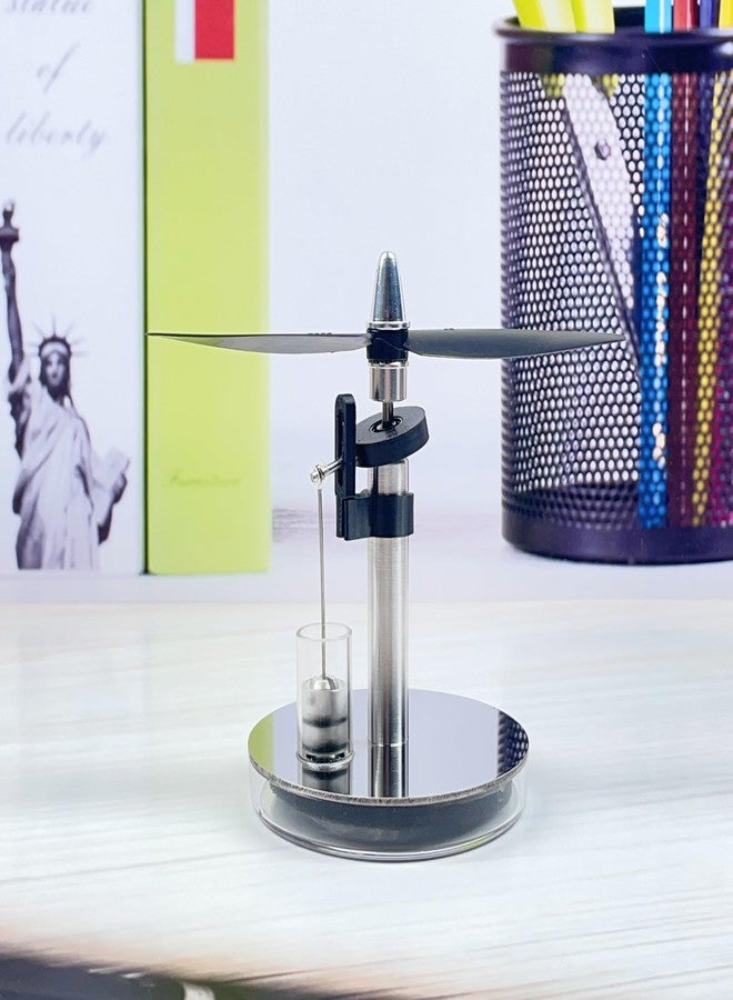 صني تيك محرك ستيرلينغ صغير منخفض الحرارة من ساني تك، نموذج تعليمي لمهارات الميكانيكا، أسود LT004 - Image 4