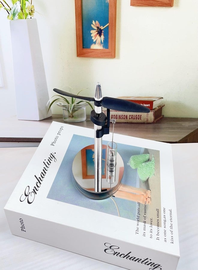 صني تيك محرك ستيرلينغ صغير منخفض الحرارة من ساني تك، نموذج تعليمي لمهارات الميكانيكا، أسود LT004 - Image 5