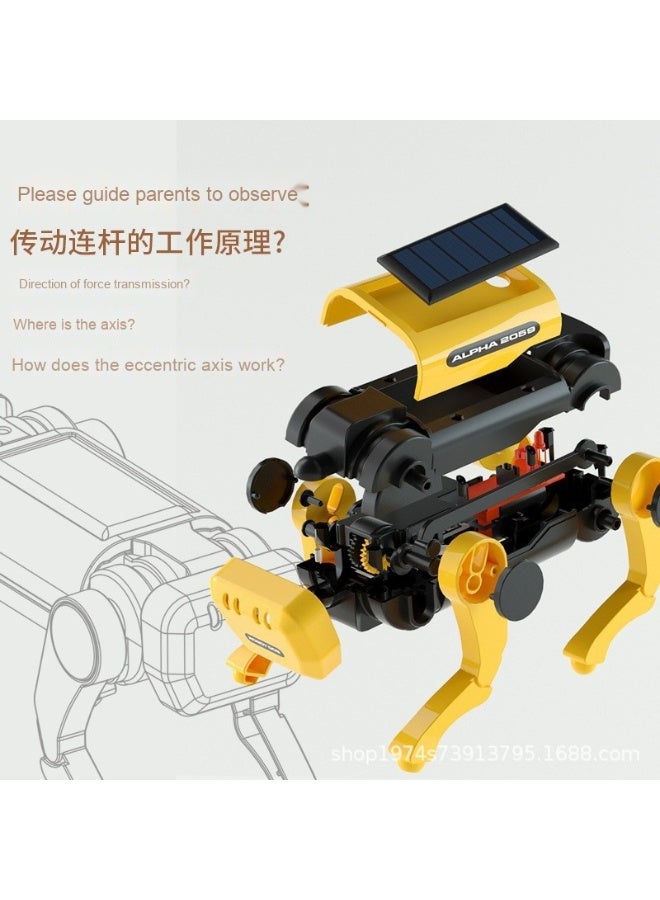 Solar-Powered Electric Robotic Dog - Solar-Powered Electric Robotic Animal - Solar-Powered Electric Toy  - Image 4