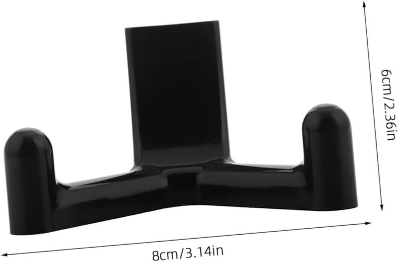 Double Head Garden Tool Organizer Hooks Durable ABS Storage Rack For Sheds Garages - Image 3