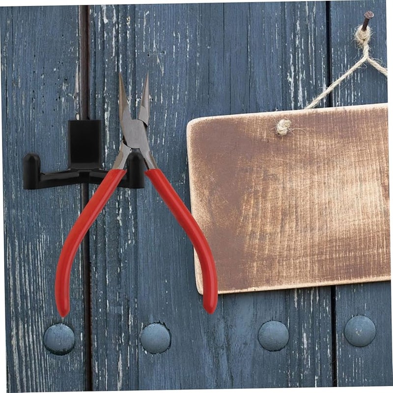 Double Head Garden Tool Organizer Hooks Durable ABS Storage Rack For Sheds Garages - Image 5