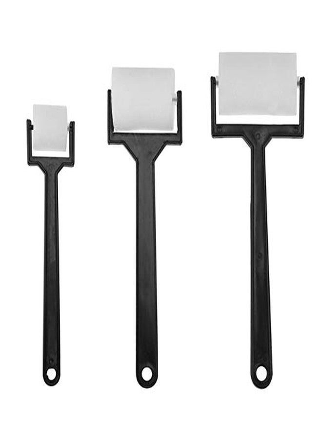 ArtBee Sponge Brush Ser for Painting, Art and Craft Projects (Complete Set with Roller, Flat and Round Sponge Brushes) - Image 2