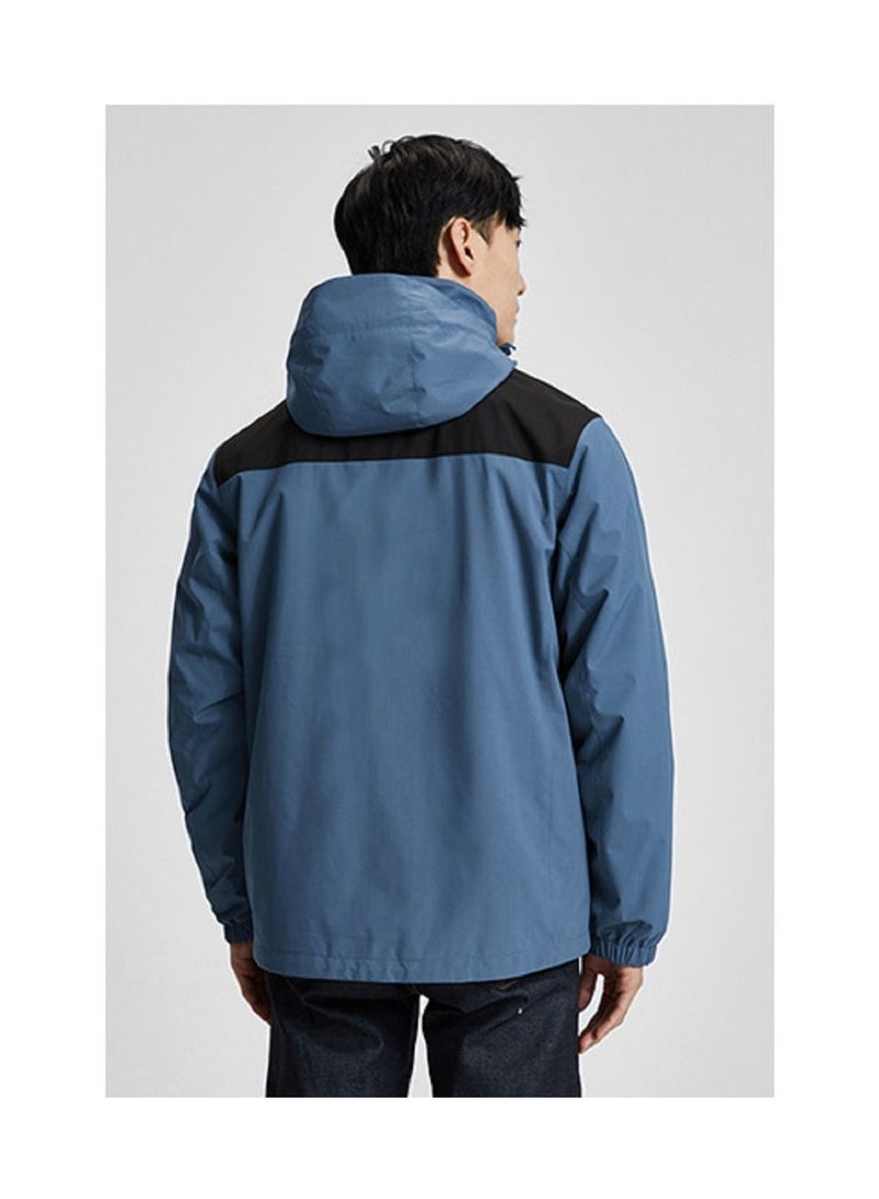 Loquat Three-in-one Detachable Two-piece Hood Waterproof Overcoat  - Image 2