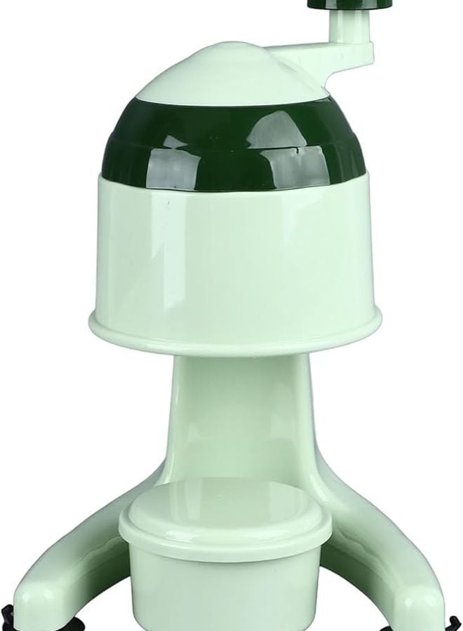 صانع مخروط الثلج اليدوي المحمول مع شفرات من الفولاذ المقاوم للصدأ و ABS للمنزل والتخييم - Image 4