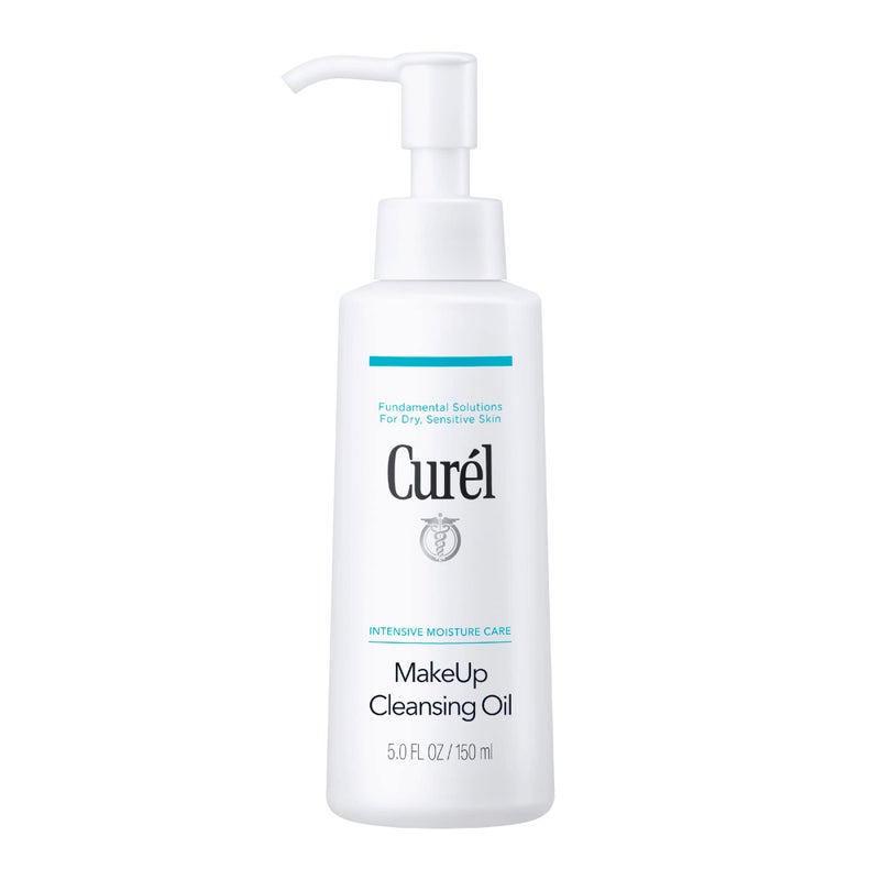 Curel Japanese Skin Care Makeup Cleansing Oil for Face, Oil-Based Makeup Remover for Dry, Sensitive Skin, Fragrance Free Facial Cleansing Oil, 5 Oz - Image 1