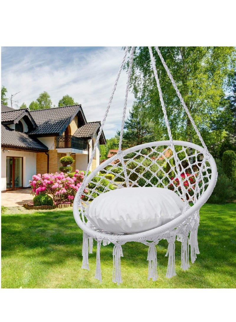 مرجيحه مكرمية بالشلتة ومرفق ادوات التعليق والسلسله تتحمل وزن حتى 200 كيلو - Image 3