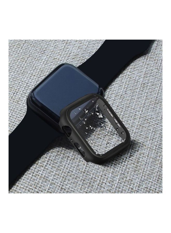 NIBEMINENT Protective Case For Apple Watch 42mm Black  - Image 2