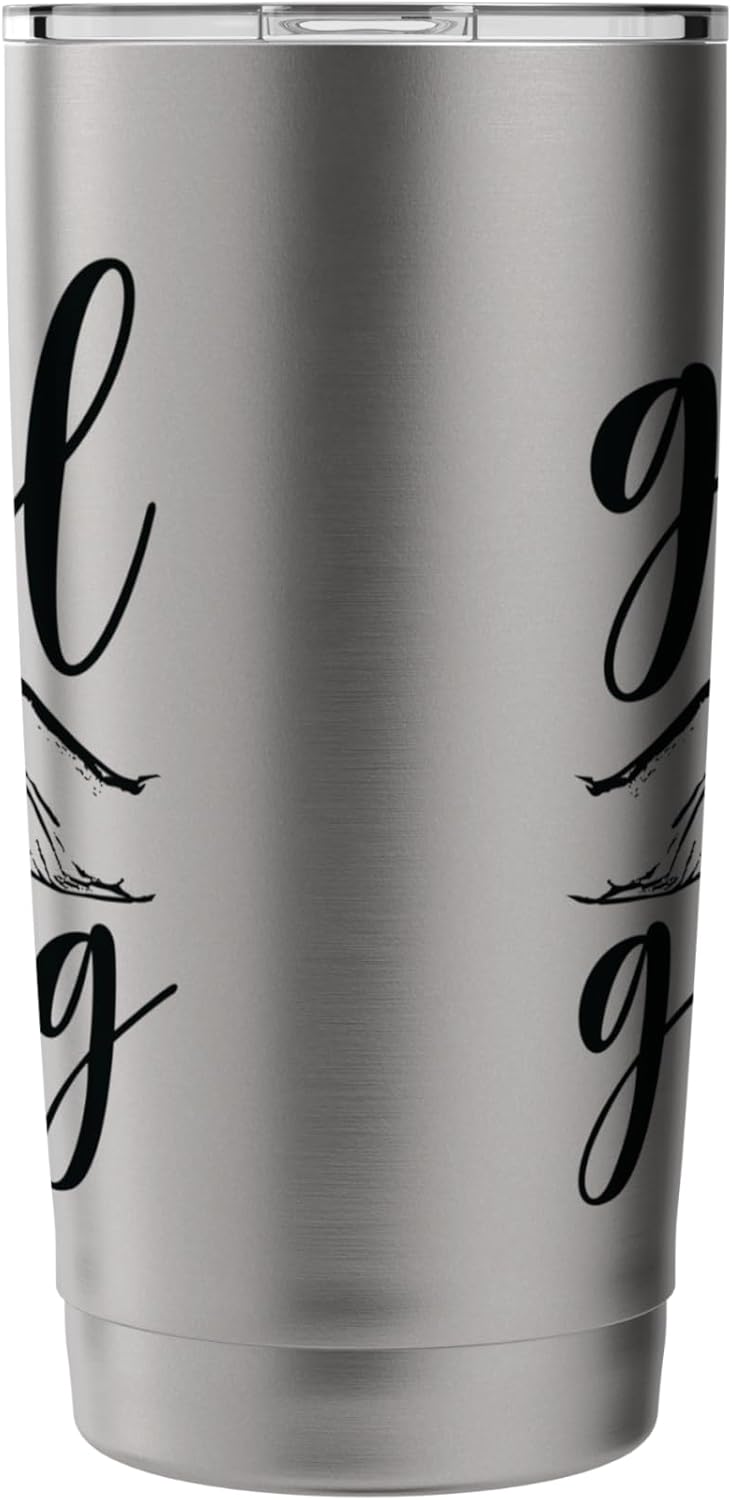 Hadley Designs Heart Girl Gang Cute Shirt friends best for girl Teen three Stainless Steel Insulated Tumbler  - Image 4