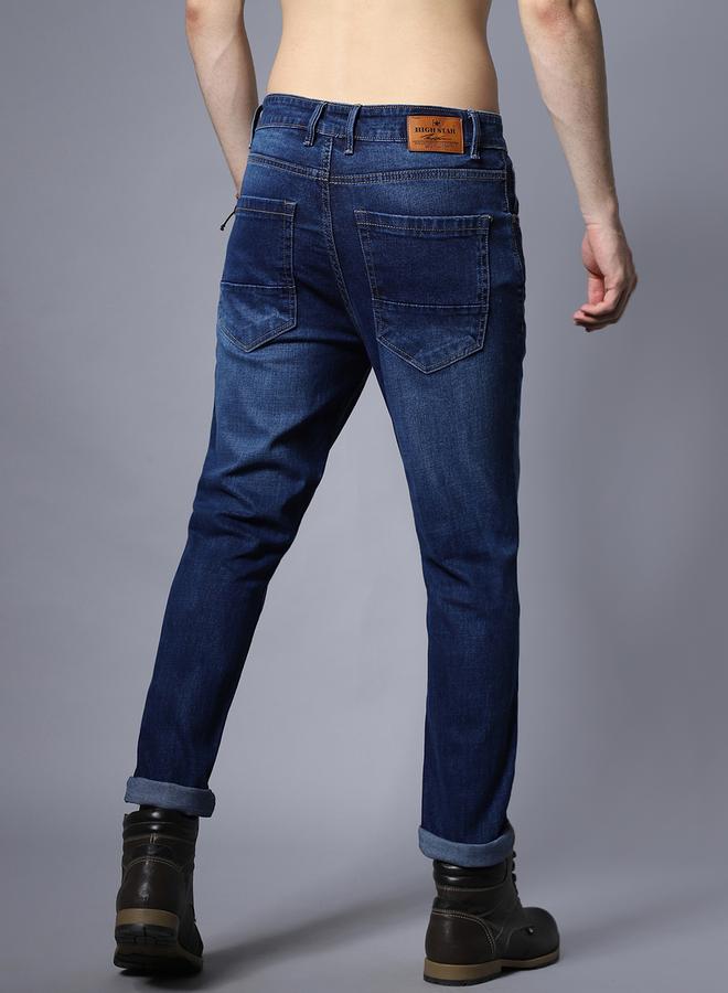 هاي ستار جينز بقصة عادية وخصر متوسط من ستايلي - Image 3