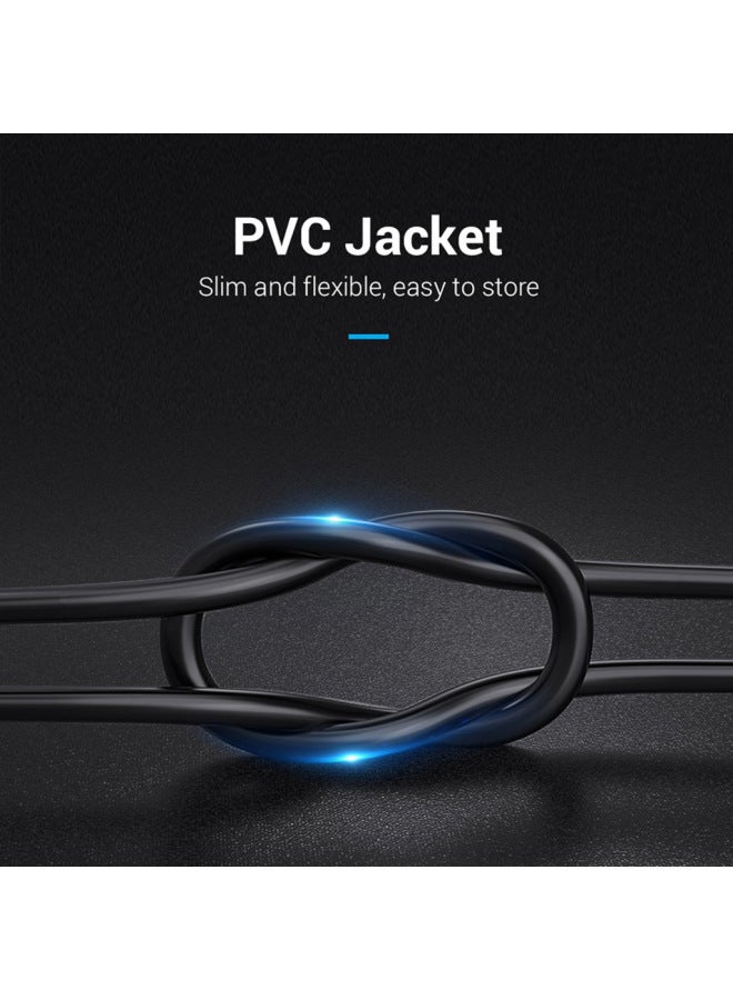 VGA To HDTV With Audio And Power Supply Computer Tv Hd Cable Monitor Conversion Hd Cable-Color:2m - Image 2