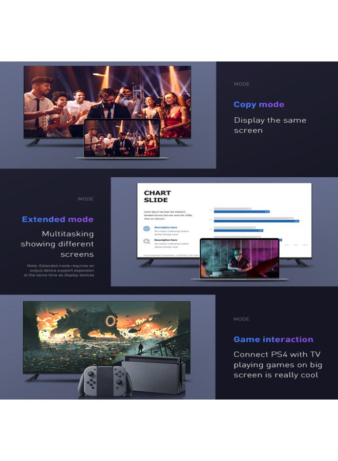 VGA To HDTV With Audio And Power Supply Computer Tv Hd Cable Monitor Conversion Hd Cable-Color:2m - Image 3