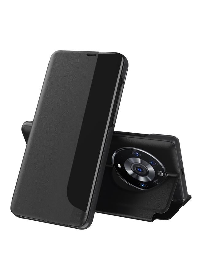 S-TOP Case For Honor Magic3 Attraction Flip Holder Leather Phone Case - Image 1