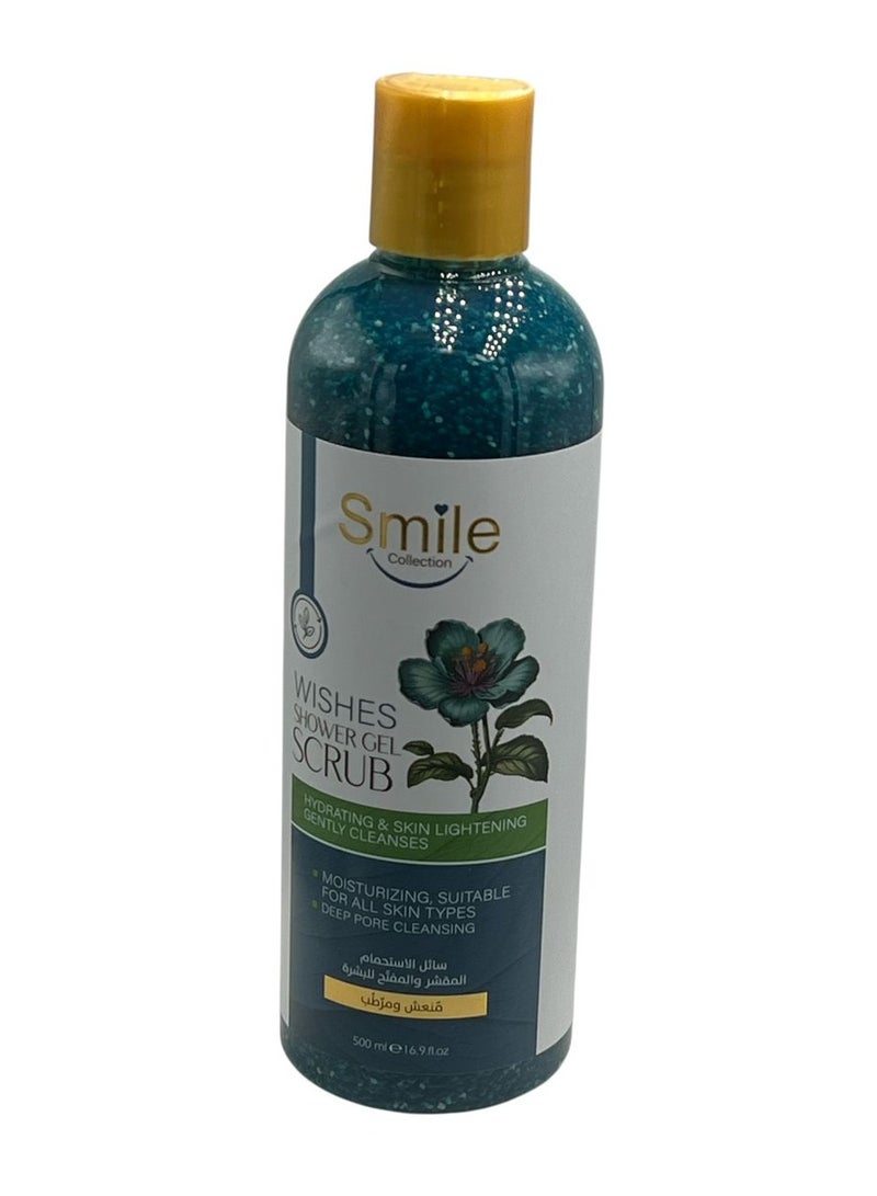 Smile wishes shower gel scrub 500 ml