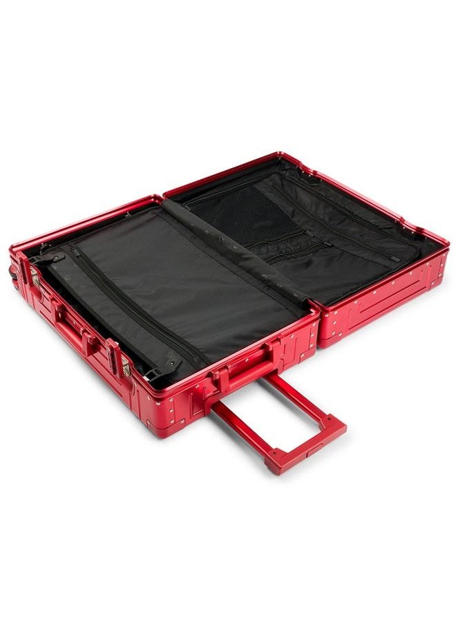 NKX - Hardcase Travel Suitcase Al-Mg Alloy Luggage Trolley With 4 Spinner Wheel - Image 1