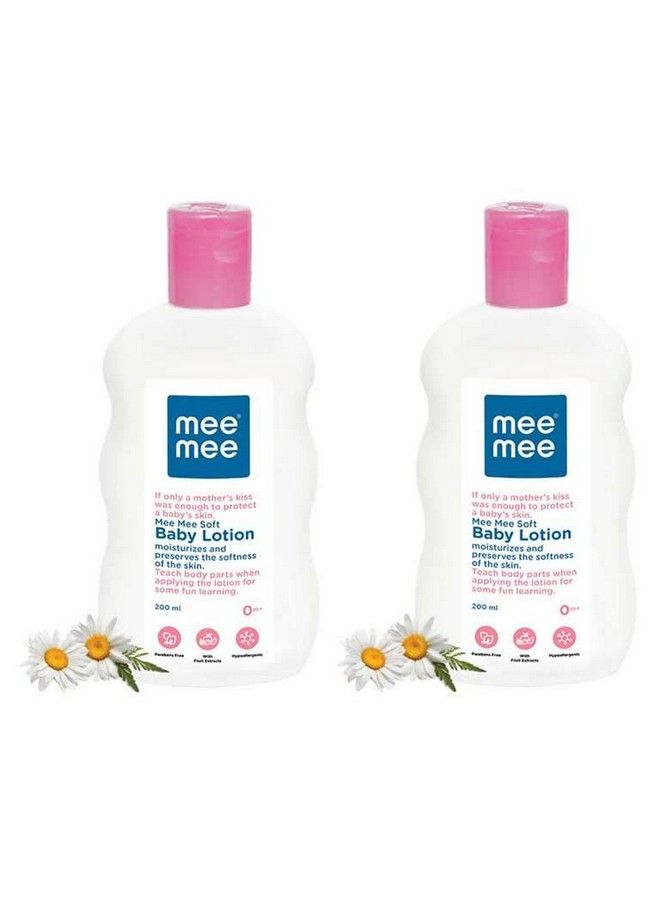 mee mee Baby Lotion (With Fruit Extracts 200 Ml (Pack Of 2)) - Image 1