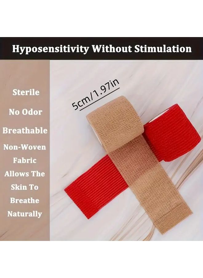 Self Adhesive Nonwoven Dressings Random Color 2pcs For Outdoor Sports Injuries - Image 2