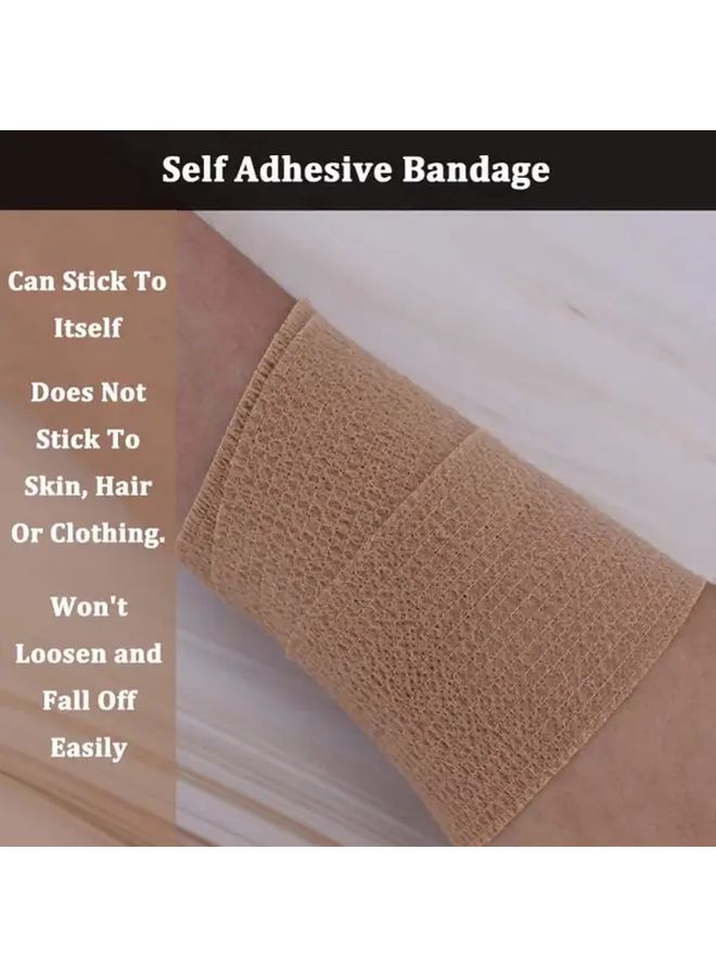 Self Adhesive Nonwoven Dressings Random Color 2pcs For Outdoor Sports Injuries - Image 4