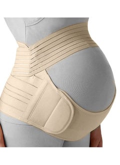 MARGOUN Postpartum Belly Band 3 in 1 Recovery Belt for Post Pregnancy Post C-Section Support Shapewear After Giving Birth Women Stomach Waist Pelvis Belt Cream  - Image 1