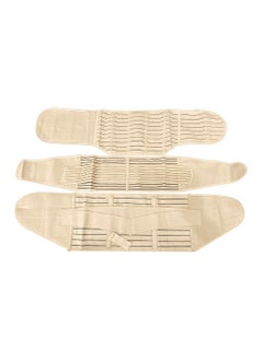 MARGOUN Postpartum Belly Band 3 in 1 Recovery Belt for Post Pregnancy Post C-Section Support Shapewear After Giving Birth Women Stomach Waist Pelvis Belt Cream  - Image 2
