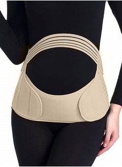 MARGOUN Postpartum Belly Band 3 in 1 Recovery Belt for Post Pregnancy Post C-Section Support Shapewear After Giving Birth Women Stomach Waist Pelvis Belt Cream  - Image 3