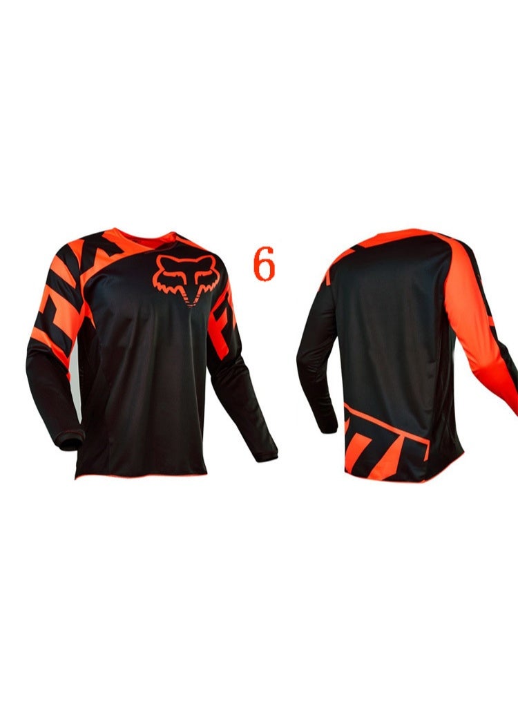 Fox Men's Outdoor Cycling Suit Off-road Road Mountain Bike Cycling Tops - Image 1