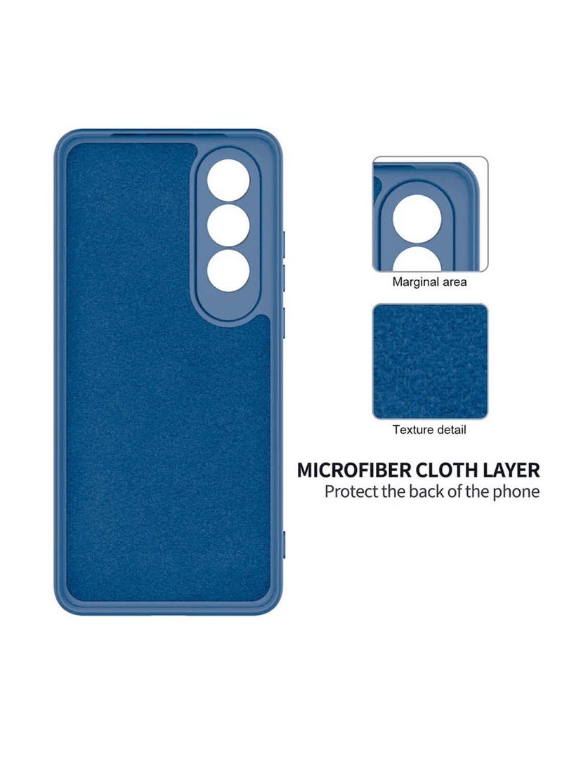 Wtech OnePlus Nord CE4 5G 2024 Premium Liquid Silicone Case Cover - Storm Blue - Image 5